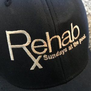 REHAB POOL CLUB HARD ROCK LAS VEGAS SNAPBACK TRUCKER BASEBALL CAP ONE SIZE